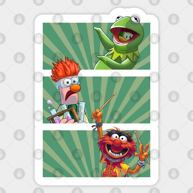 Muppets Retro! Sticker by SmartLegion